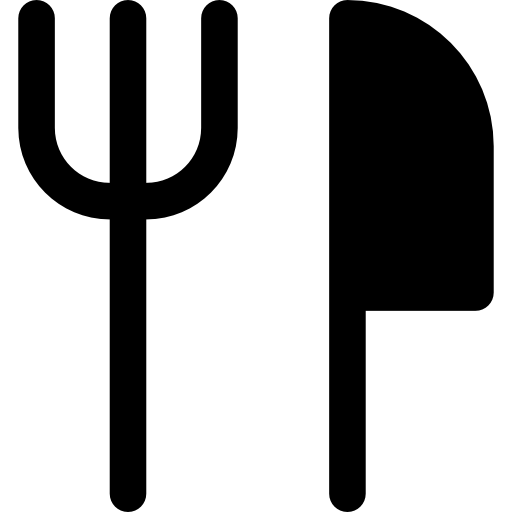 cuchillería icono gratis