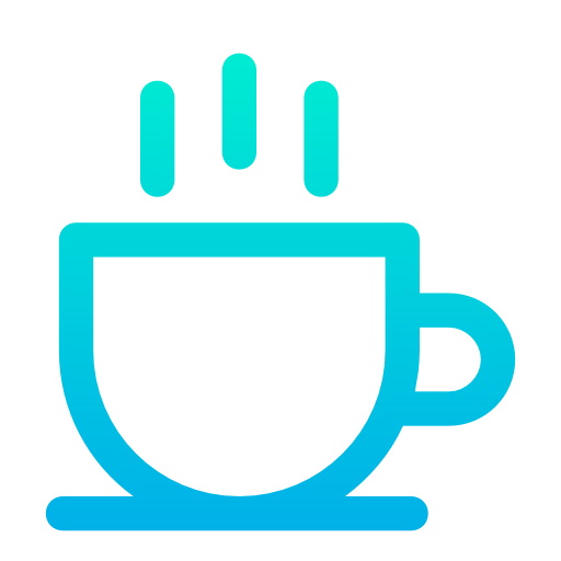 Coffee cup Kiranshastry Gradient icon