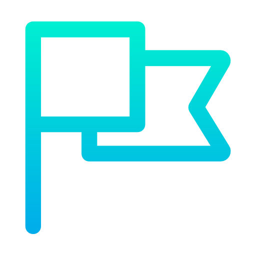 Flag free icon Flag free icon