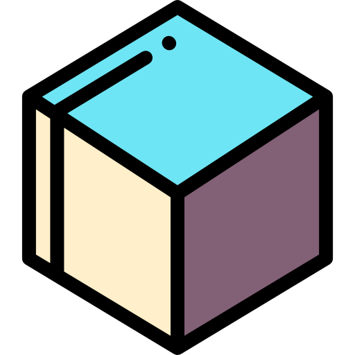 cubo 3d icono gratis