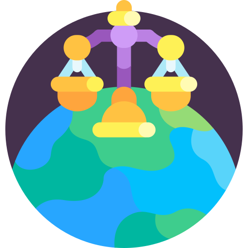 Justice free icon