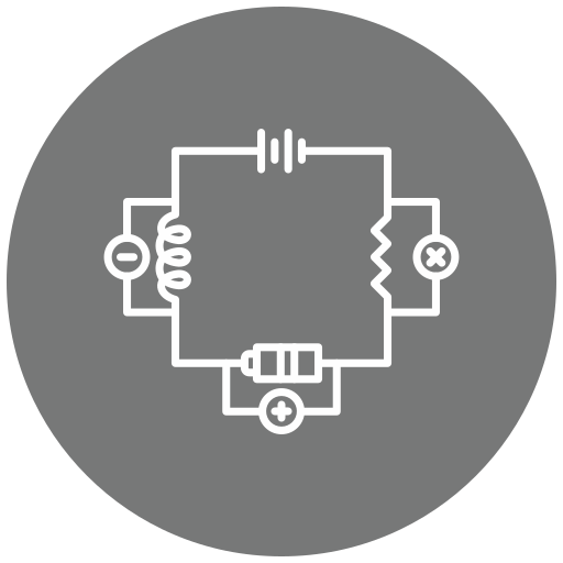 circuito eléctrico icono gratis