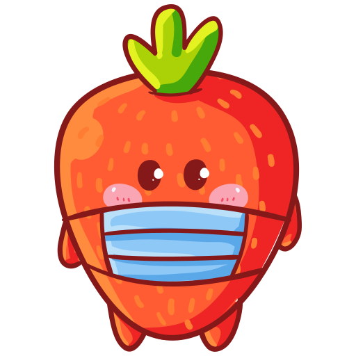 Strawberry free sticker Strawberry free sticker