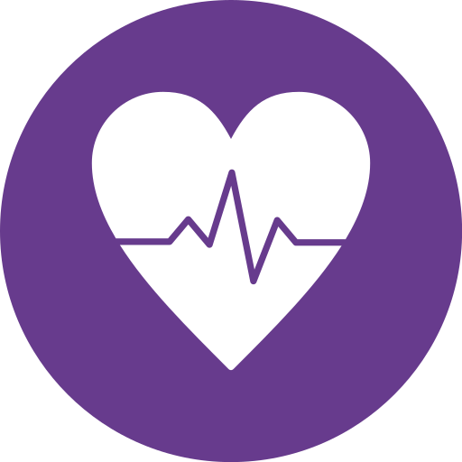 Heart rate - free icon