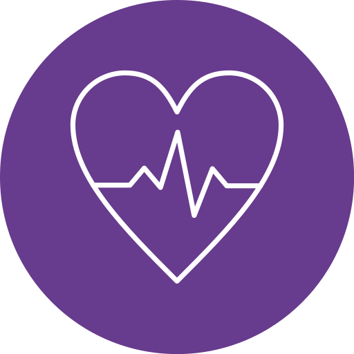 Heart rate - free icon