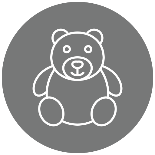 oso de peluche icono gratis