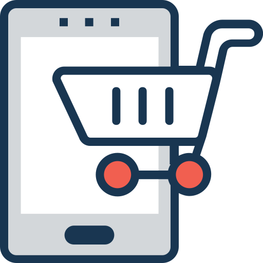 Mobile shopping - Free marketing icons