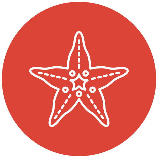 estrella de mar icono gratis