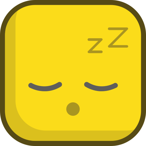 dormido icono gratis