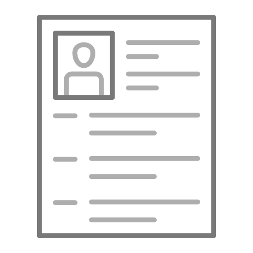 lebenslauf kostenlos Icon