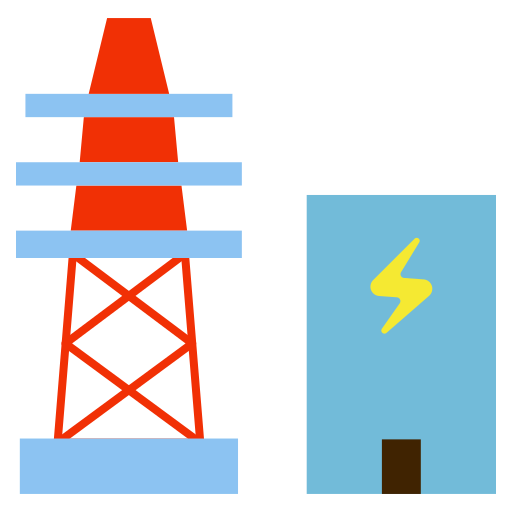 torre electrica icono gratis