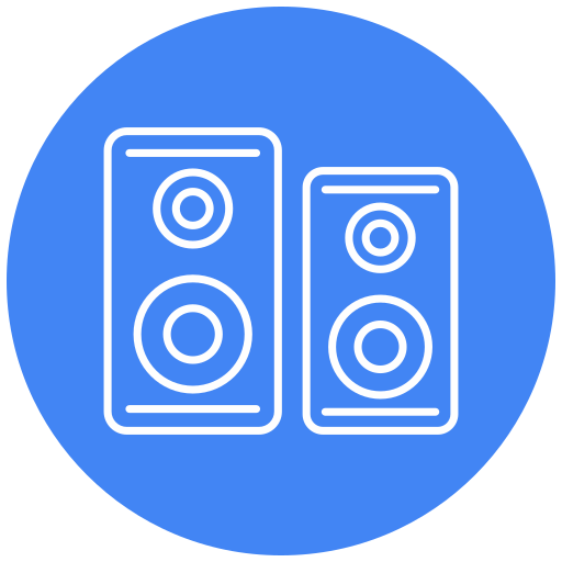 altavoz icono gratis