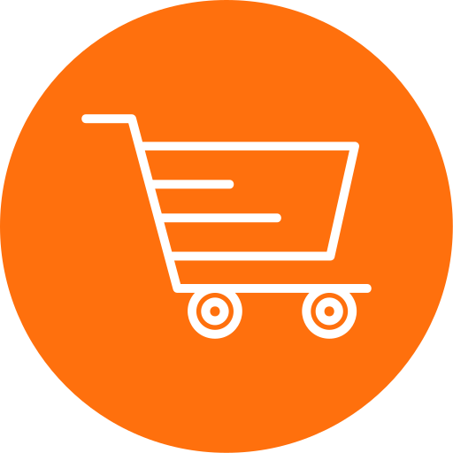 Shopping cart icon Generic Flat