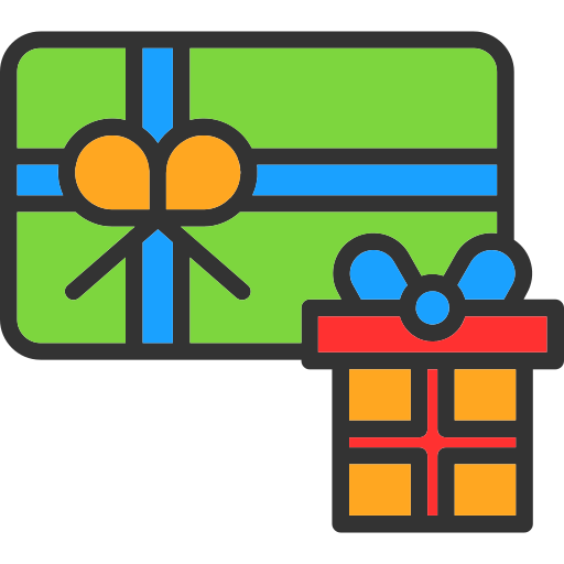 tarjeta de regalo icono gratis