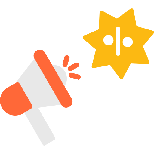 Продвижение бесплатно иконка