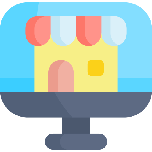 magasin en ligne Icône gratuit magasin en ligne Icône gratuit