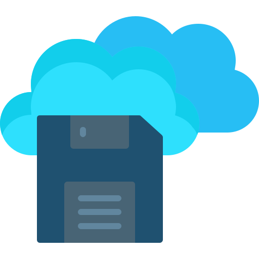 Cloud Data - free icon