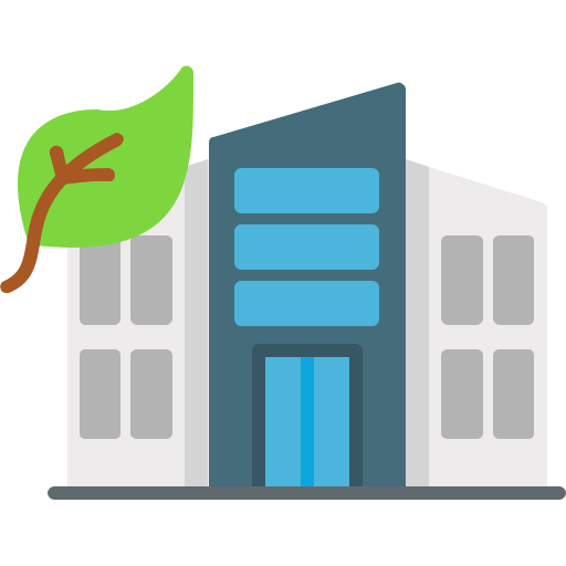 ciudad verde icono gratis