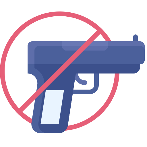 No gun free icon
