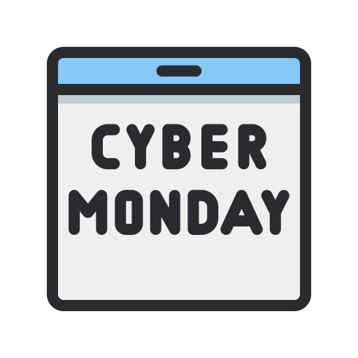 cyber monday icono gratis