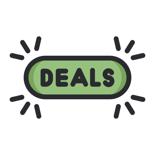 Deals Generic Outline Color icon