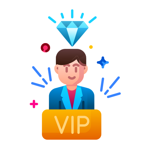 persona vip icono gratis