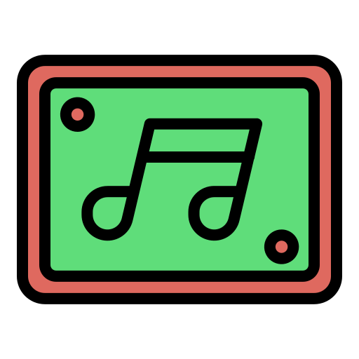 reproductor de música icono gratis