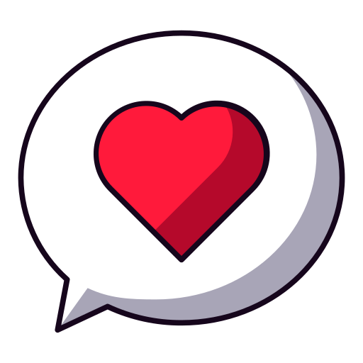 Heart Generic Outline Color icon