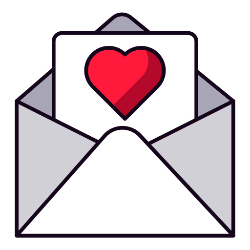 Love letter - Free communications icons