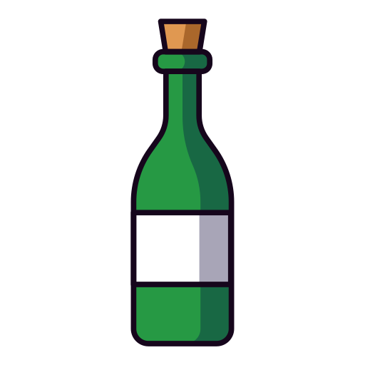 Wine Generic Outline Color icon