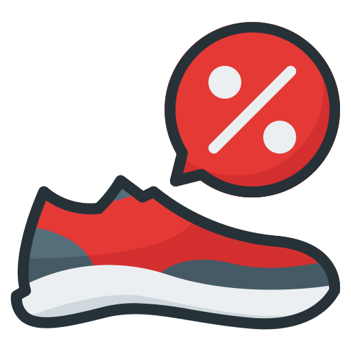 Shoe free icon
