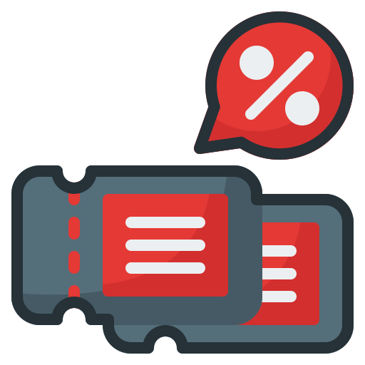 Voucher free icon Voucher free icon