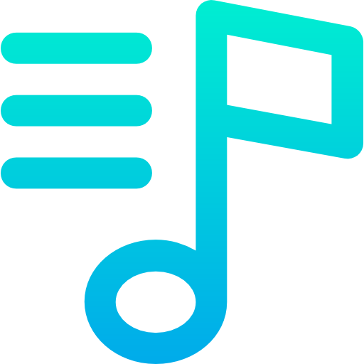 Playlist Kiranshastry Gradient icon