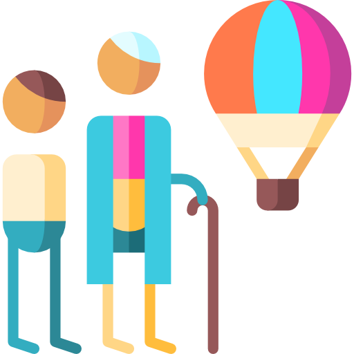 Воздушный шар бесплатно иконка