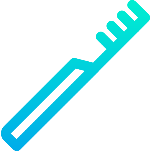 Toothbrush Kiranshastry Gradient icon