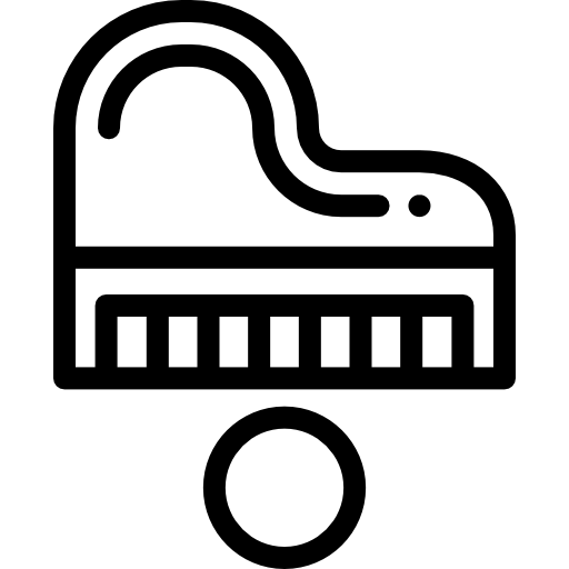 piano icono gratis