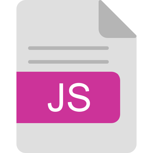 formato de archivo js icono gratis