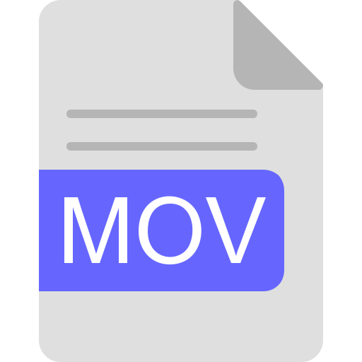 formato de archivo mov icono gratis