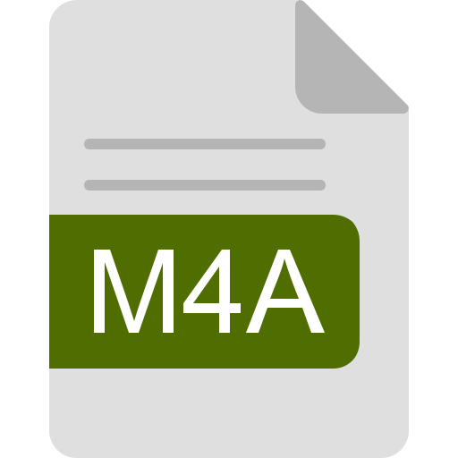 archivo m4a icono gratis