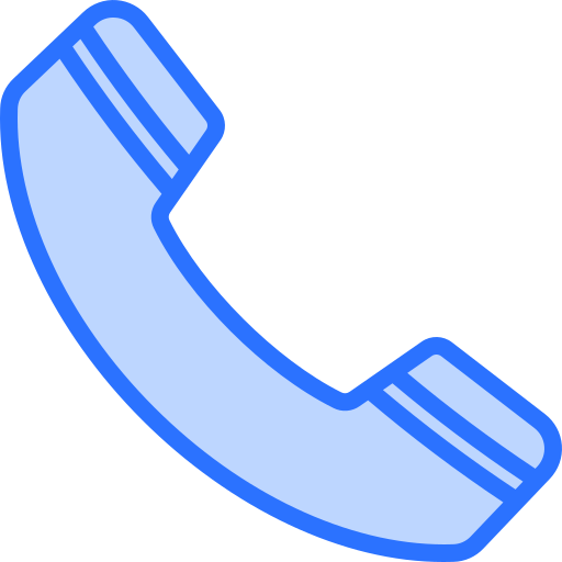 Telephone Generic Blue icon