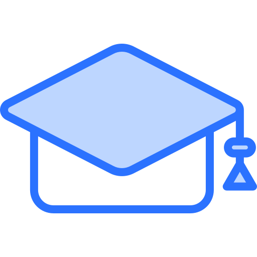 graduación icono gratis