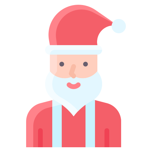 papá noel icono gratis