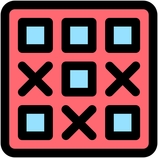 tic tac toe icono gratis