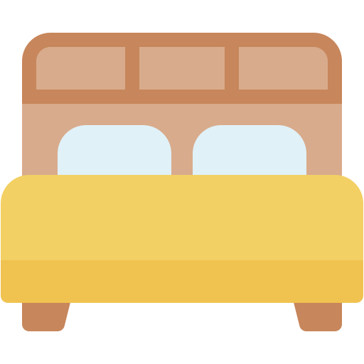 Double bed Generic Flat icon