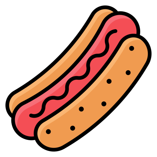 Hot Dog - Free Food And Restaurant Icons