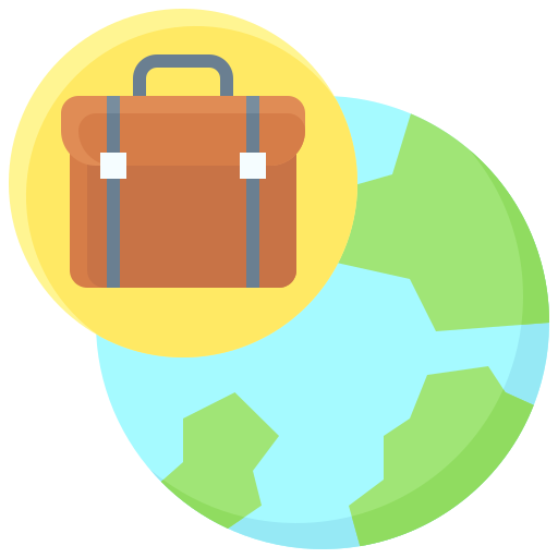 en todo el mundo icono gratis