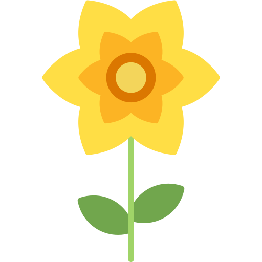 Daffodil Generic Flat icon