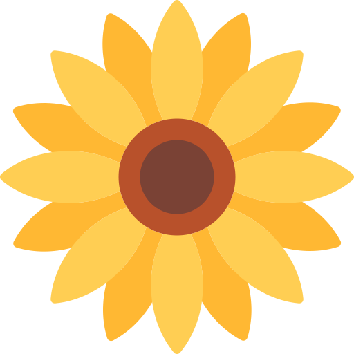 girasol icono gratis