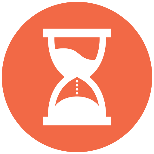 reloj de arena icono gratis