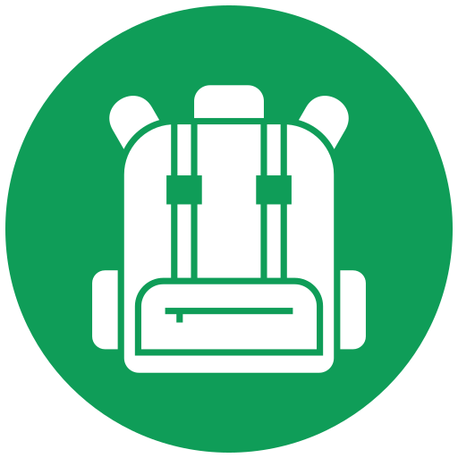 Backpack free icon Backpack free icon